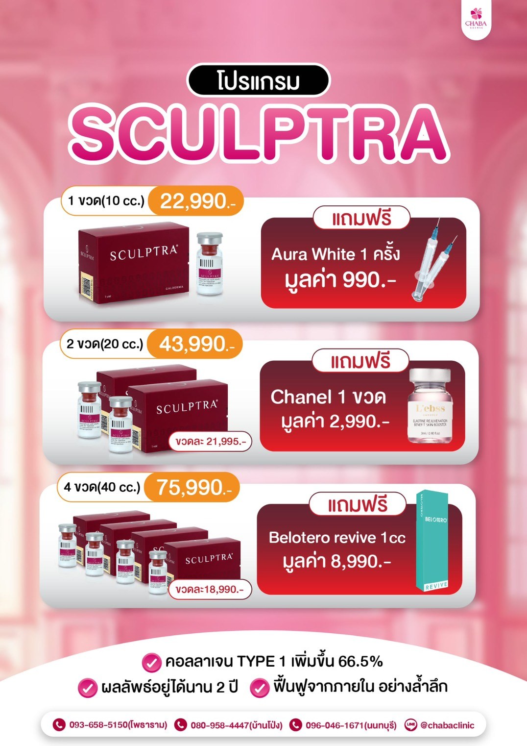 Chaba Clinic promotion