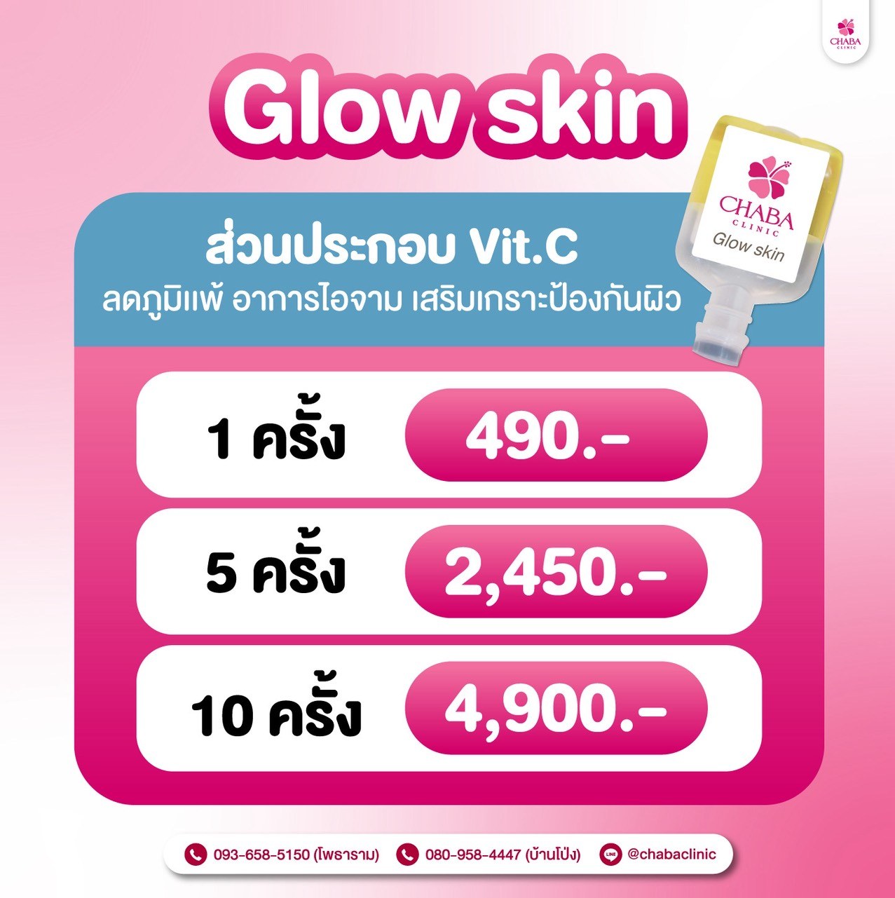 Chaba Clinic promotion