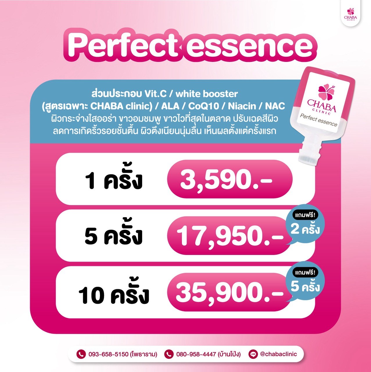 Chaba Clinic promotion