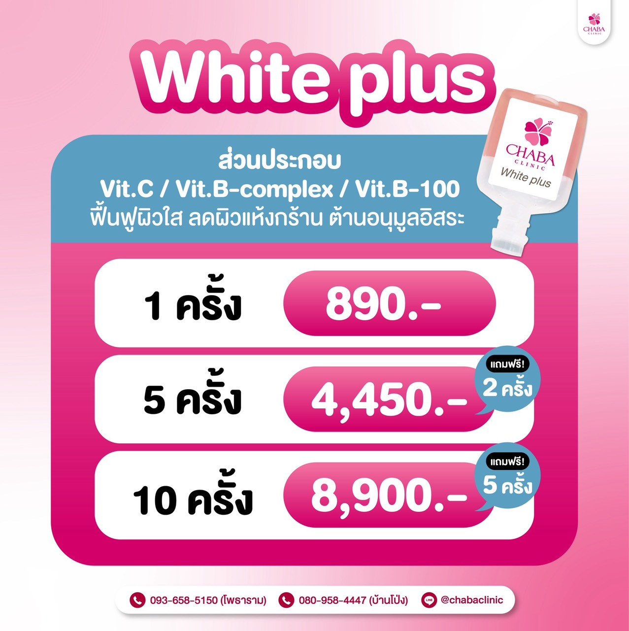 Chaba Clinic promotion